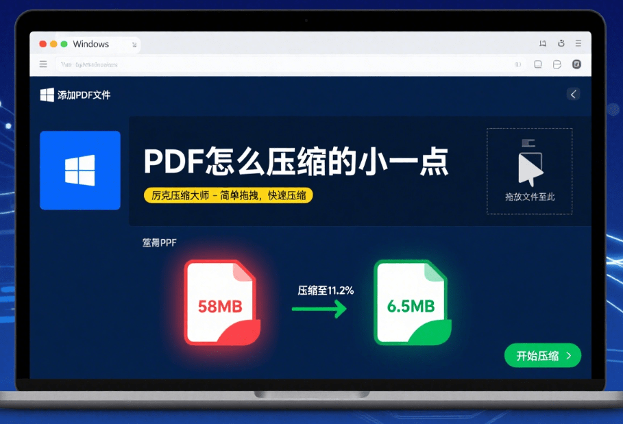 how to compress PDF file to a small size