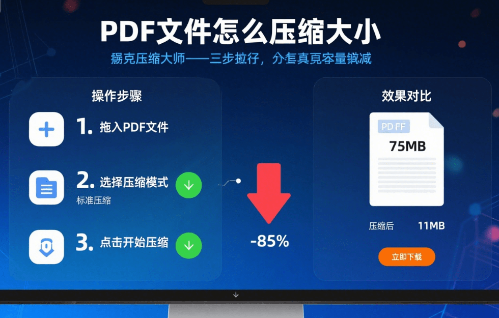 how to compress pdf size on computer