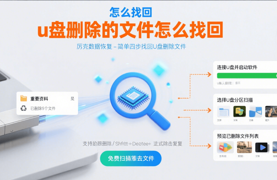 how to recover deleted files from USB