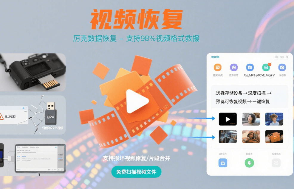 how to recover deleted video