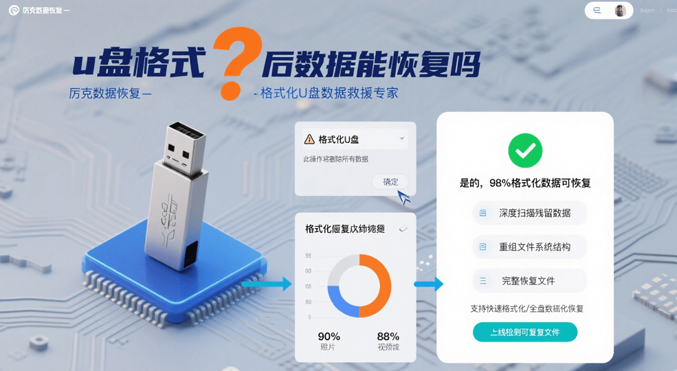 how to recover lost data from formatted USB