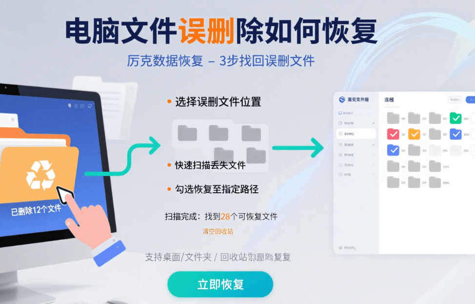 how to recover lost files deleted by accident
