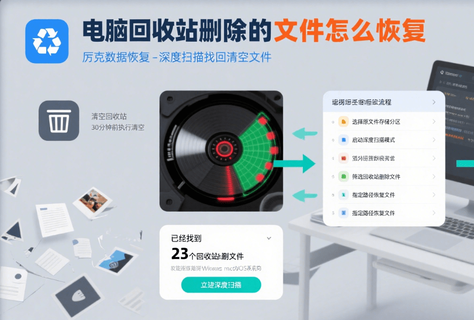 how to recover the deleted files from the trash can