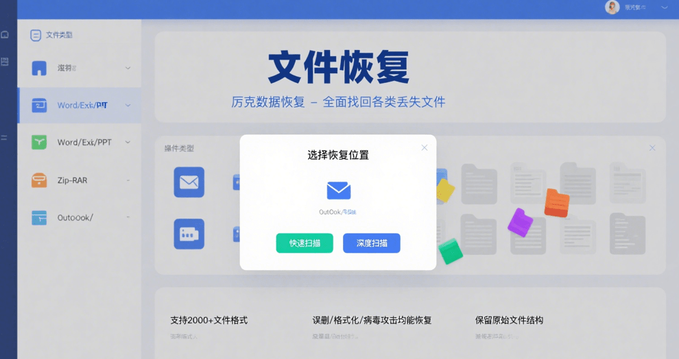 recover the deleted files