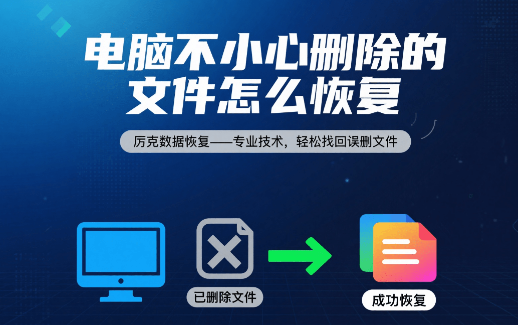 how to recover deleted files by accident on computer