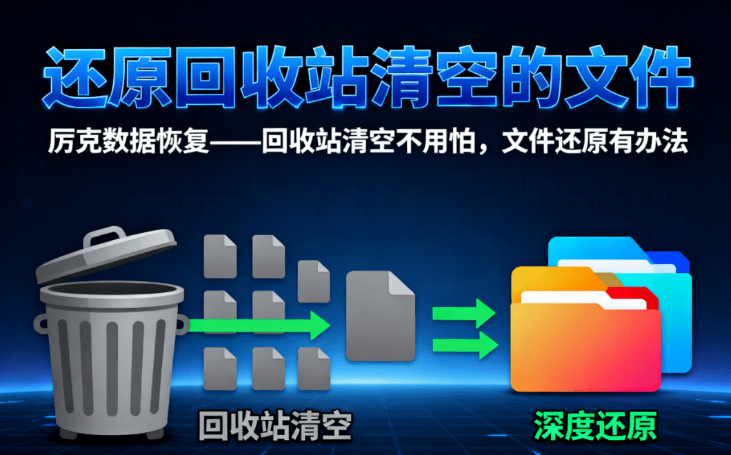 how to restore files from computer empty trash can