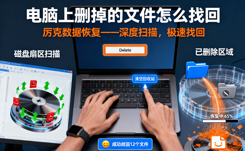how to get back the deleted files from computer