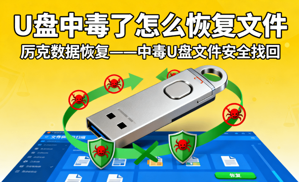 how to recover the data from usb which got a virus