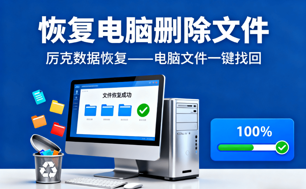 restore the deleted files from computer