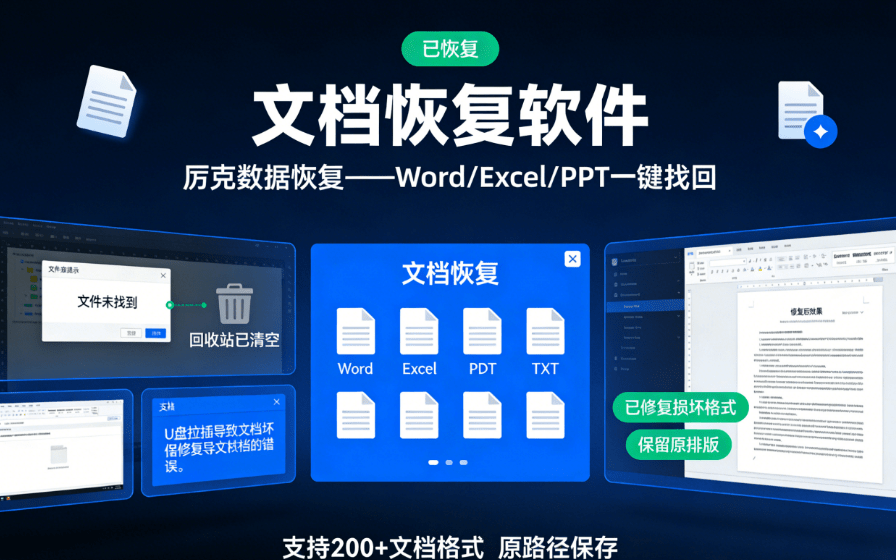 documents data recovery software