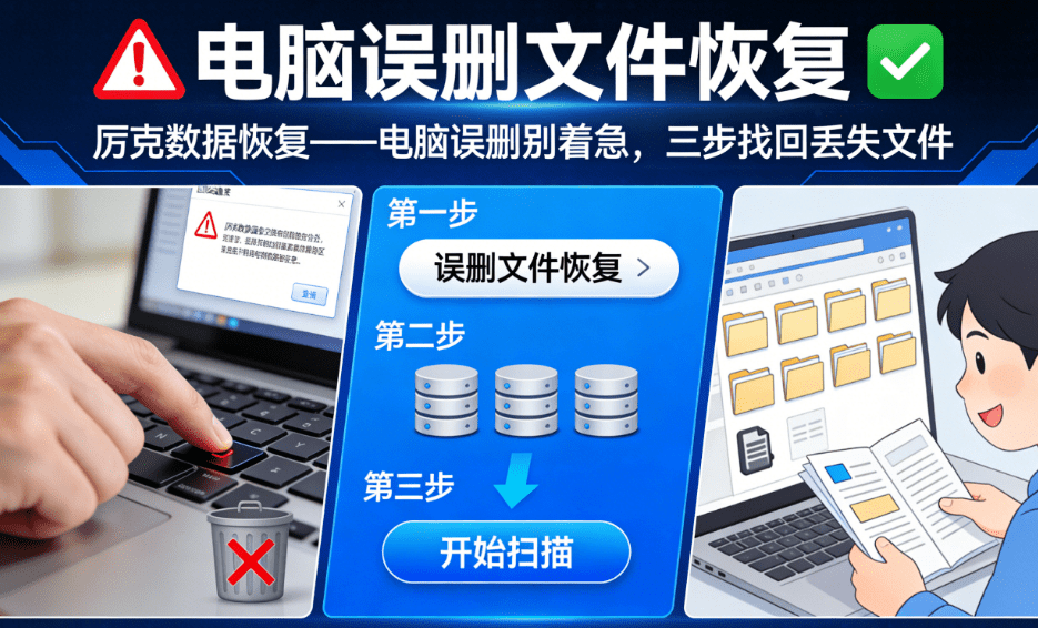 how to recover data by deleting accidenttlly on computer