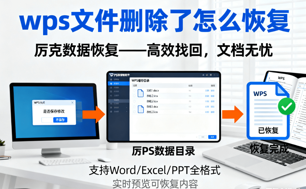 how to recover deleted wps file