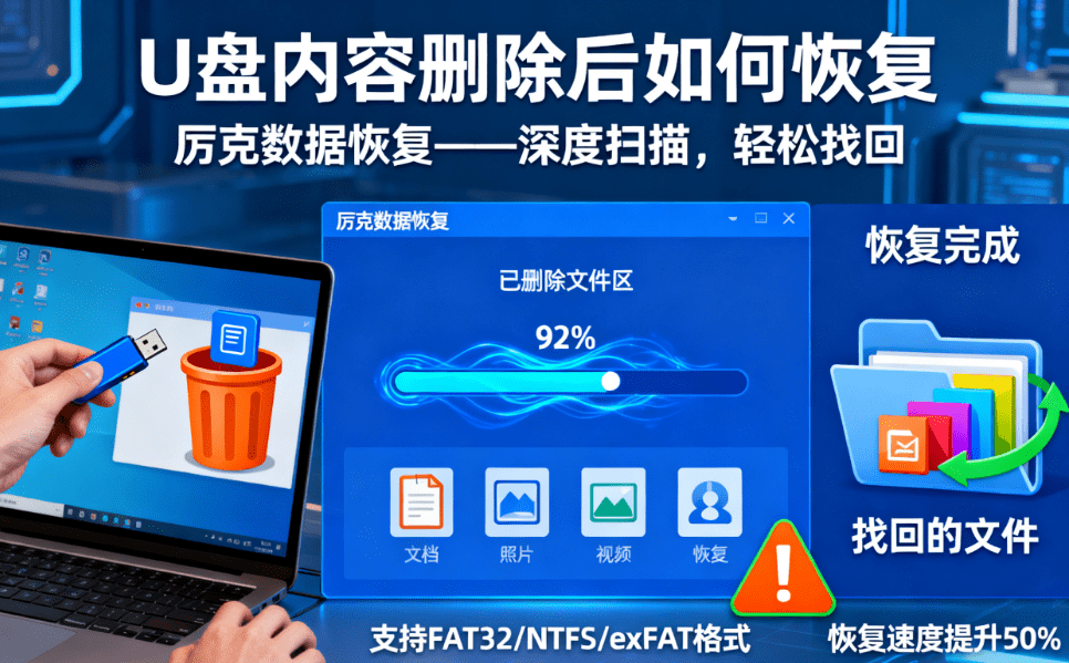 how to recover the deleted data and files from usb