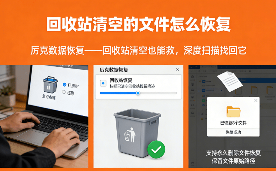 how to recover the deleted files empty trash can