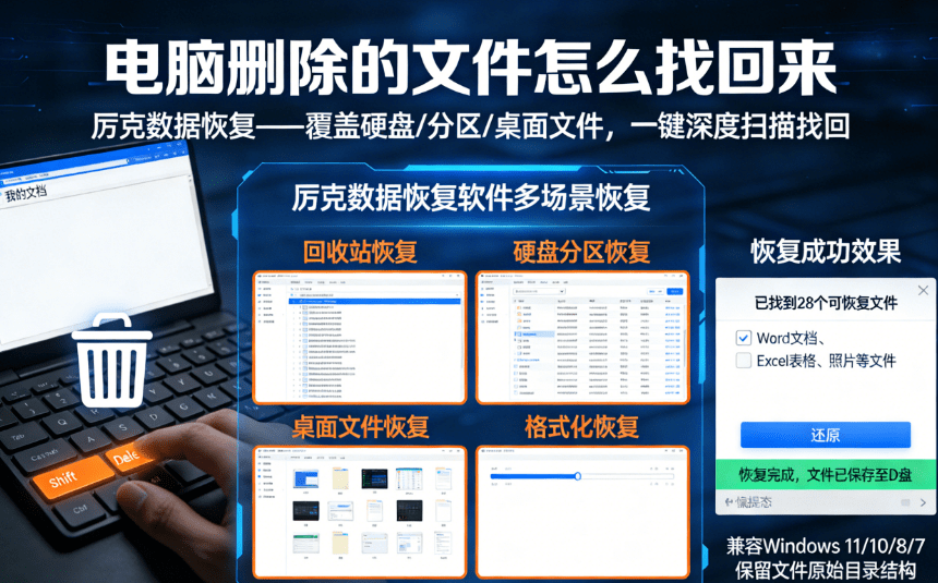 how to look back deleted files from computer