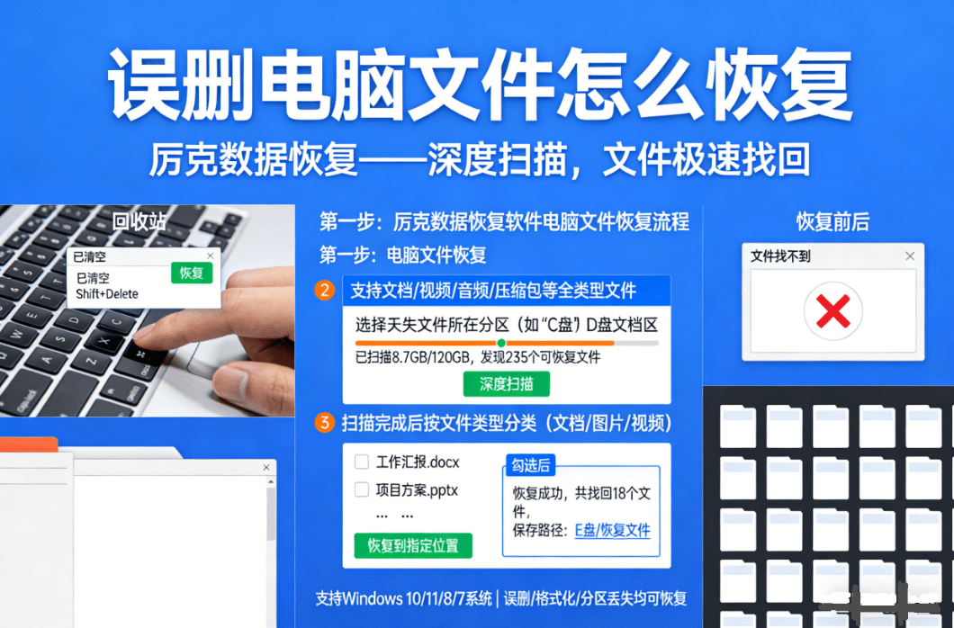 how to recover deleted files by accident quickly