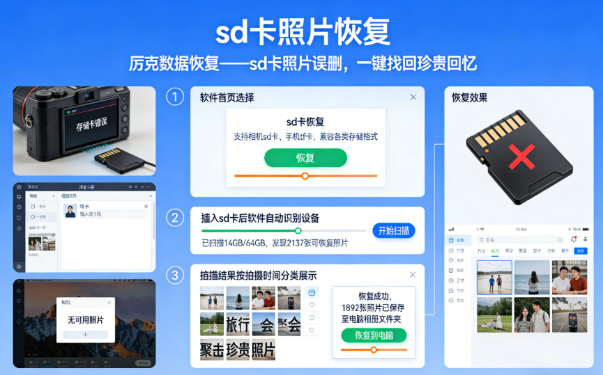 how to recover photos from sd card