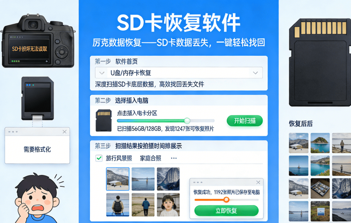 sd card files recovery software