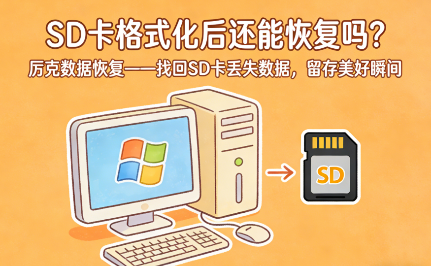 can data be recovered from the formatted sd card