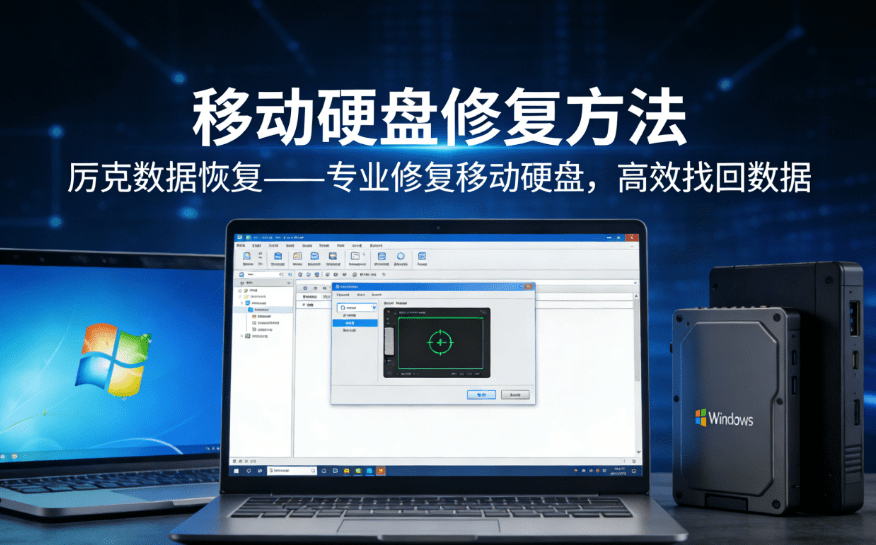 the way to fix portable hard disk data