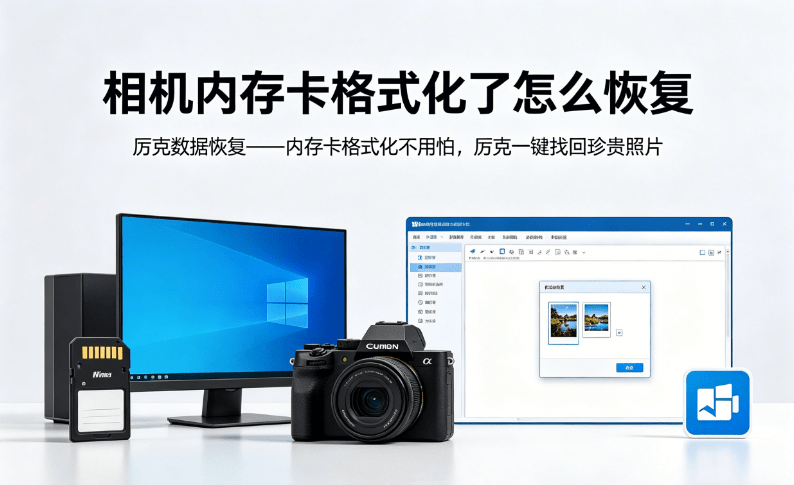 how to recover data from the formatted camera memory card