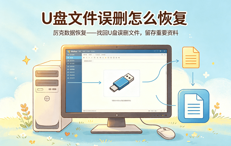 how to recover the deleted files accidently in USB