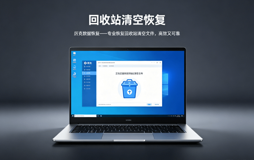 how to recover the empty computer trash can