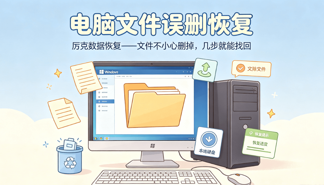 recovery for computer files deleted by accident