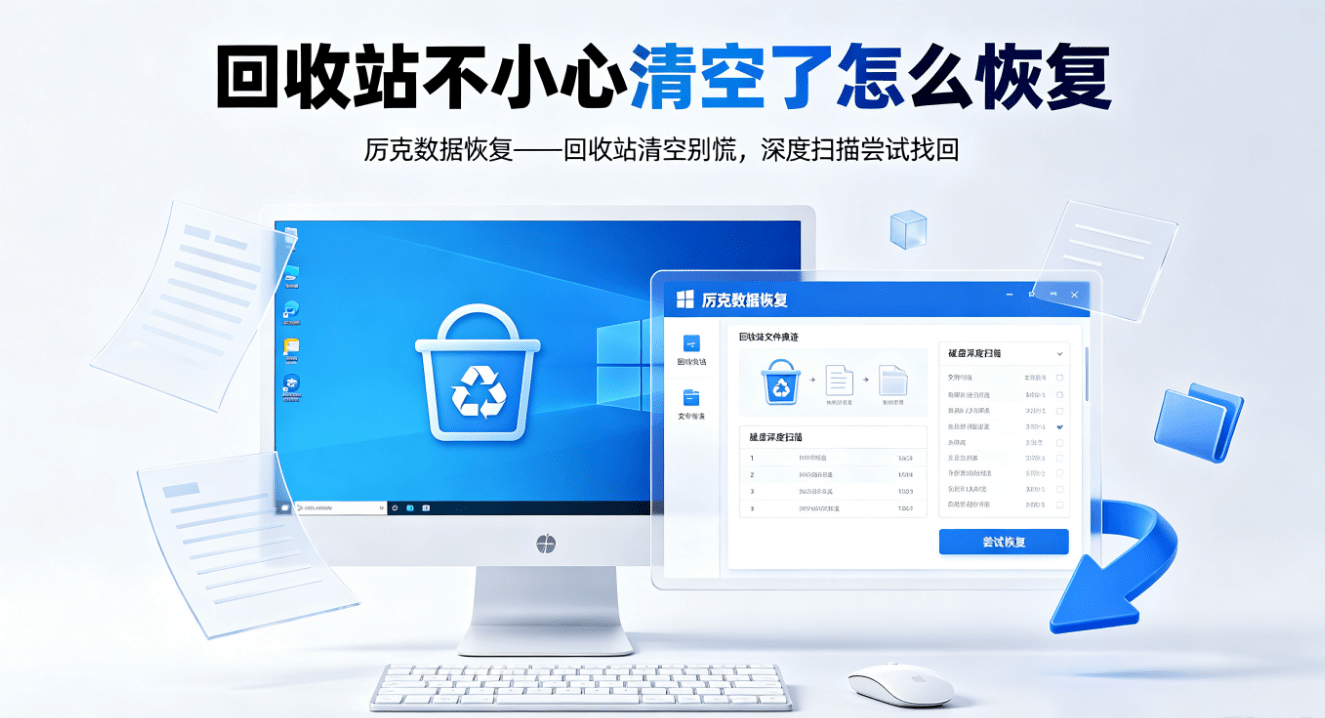 how to recover data for empty trash can