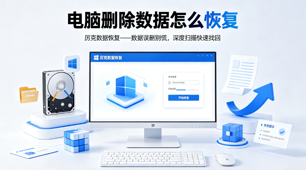 how to recover the deleted data of the computer